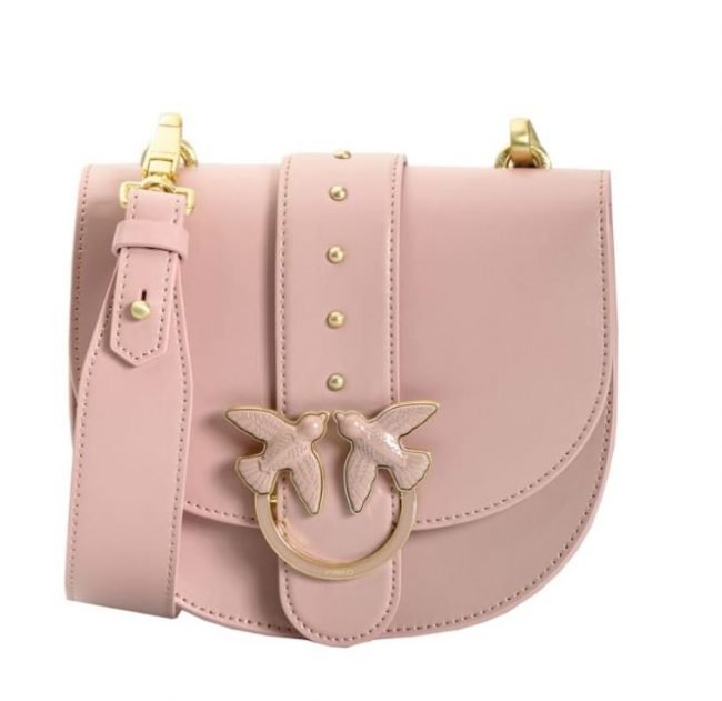 Nuova Pinko Round Love Bag Rosa estate 2020 Nuova Pinko Round Love Bag Rosa estate 2020