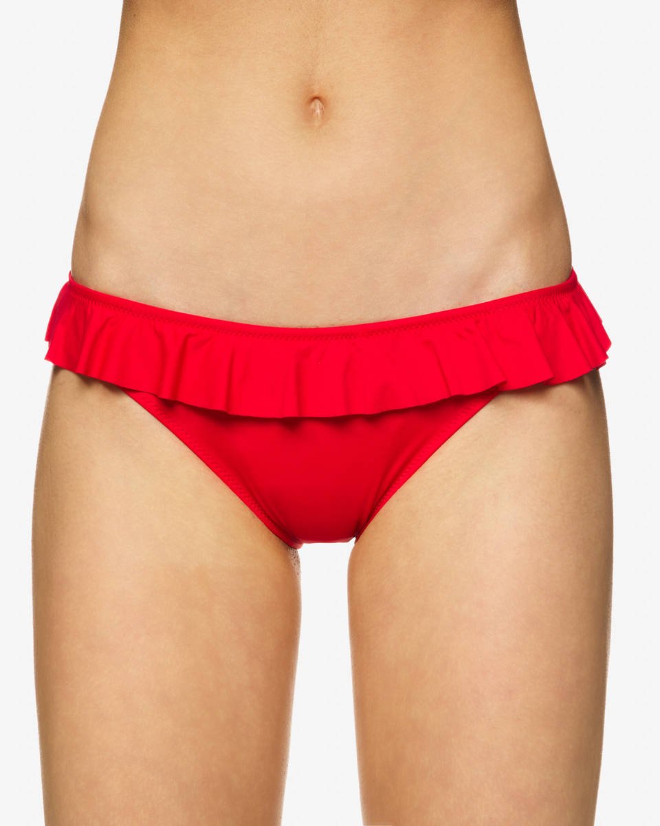 Slip bikini Benetton con balza estate 2020