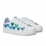 Sneakers Roger Chiara Ferragni con cuori iridescenti Collection 2020
