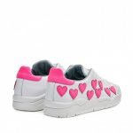 Sneakers Roger con cuori rosa Chiara Ferragni prezzo 225 euro
