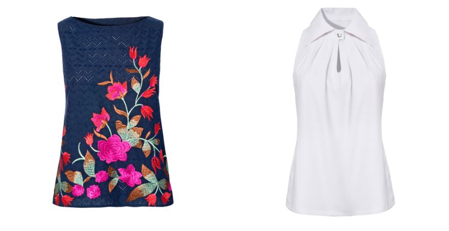 Top smanicati Nara Camicie estate 2020