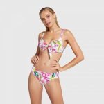 Bikini Yamamay Flora con slip culotte brasiliana estate 2020