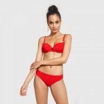 Bikini rosso Yamamay con reggiseno a balconcino estate 2020
