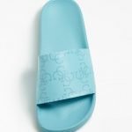 Ciabatta in gomma con logo Guess estate 2020