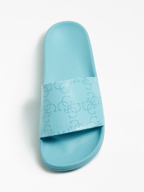 Ciabatta in gomma con logo Guess estate 2020