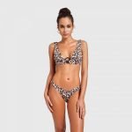 Costume animalier Yamamay con slip brasiliana e reggiseno a vela estate 2020