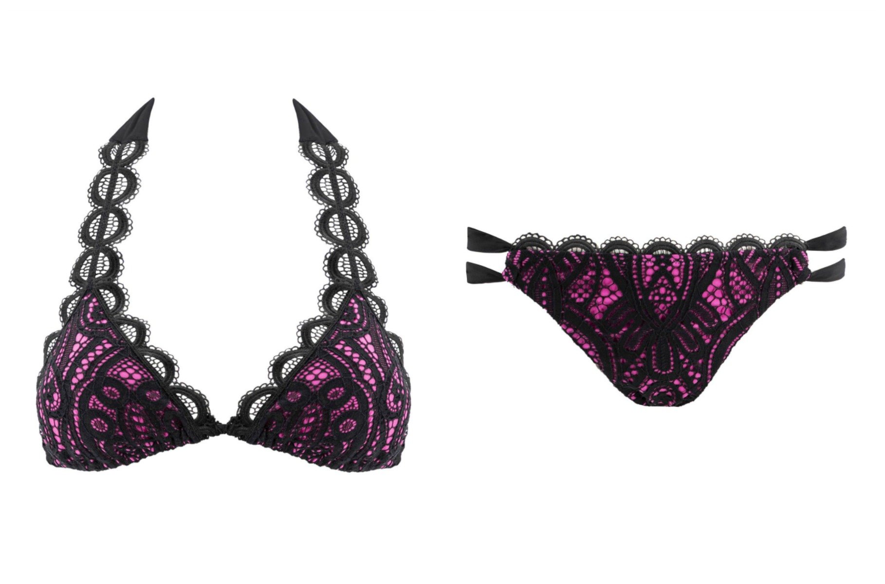 Costume sexy in pizzo nero Goldenpoint 2020