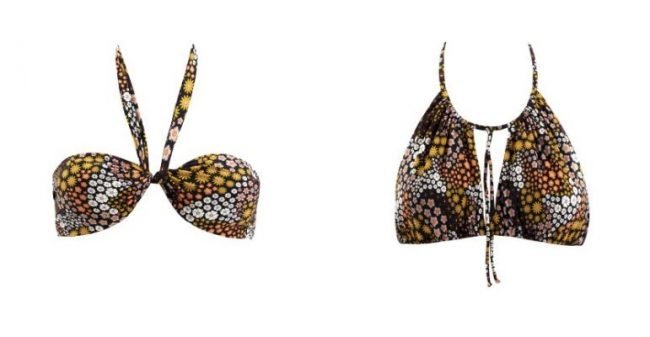 Reggiseni costumi Goldenpoint estate 2020 fantasia micro fiori Reggiseni costumi Goldenpoint estate 2020 fantasia micro fiori