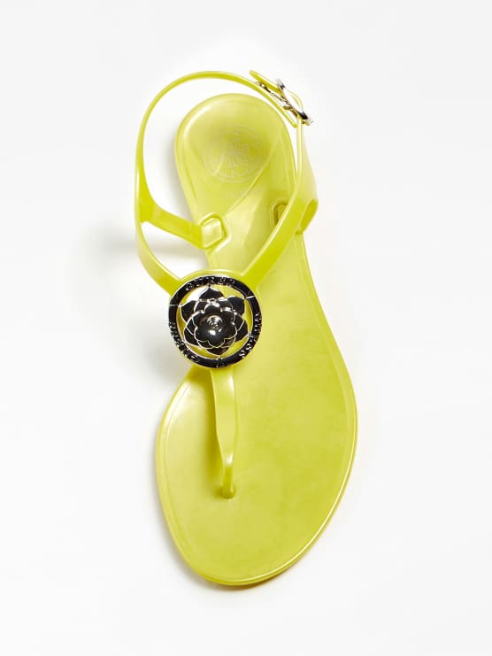 Sandali infradito Guess mod Jaxx in gomma estate 2020