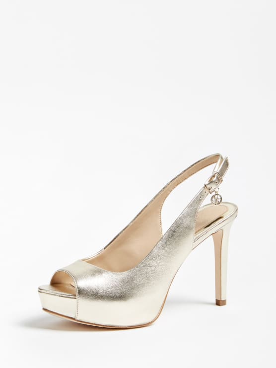 Sandali slingback open toe Guess estate 2020