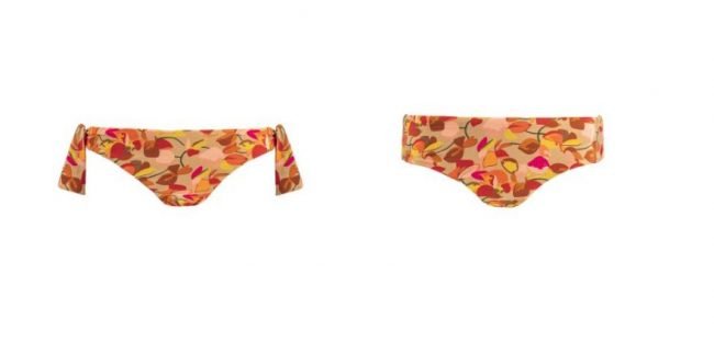 Slip bikini Goldenpoint estate 2020 fantasia petali Slip bikini Goldenpoint estate 2020 fantasia petali