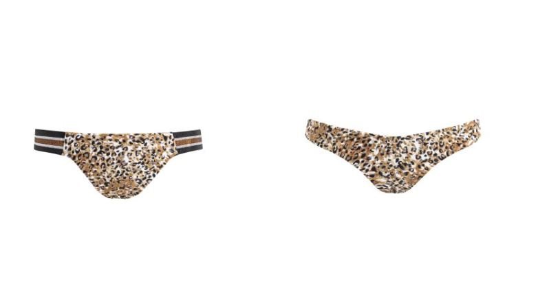 Slip bikini animalier Goldenpoint estate 2020