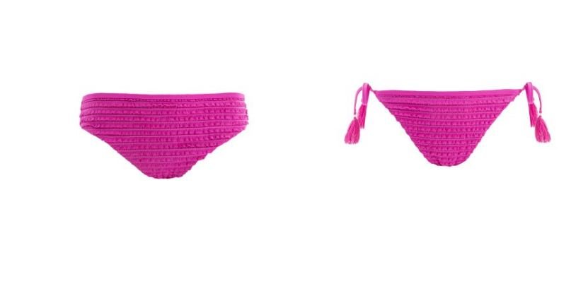 Slip con micro rouches costumi da bagno Goldenpoint 2020