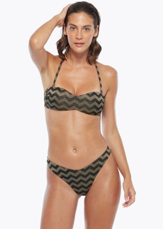 Bikini a fascia lurex Lovable