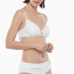 Bikini bianco con reggiseno con ferretto senza imbottitura Lovable