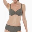 Costume con reggiseno con ferretto e slip a vita alta a righine Lovable 2020