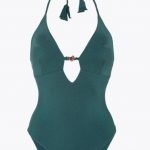 Costume intero verde con profonda scollatura Lovable 2020