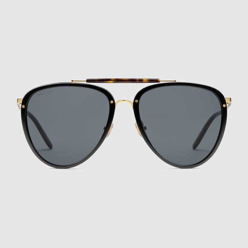 Gucci occhiale da sole modello aviator