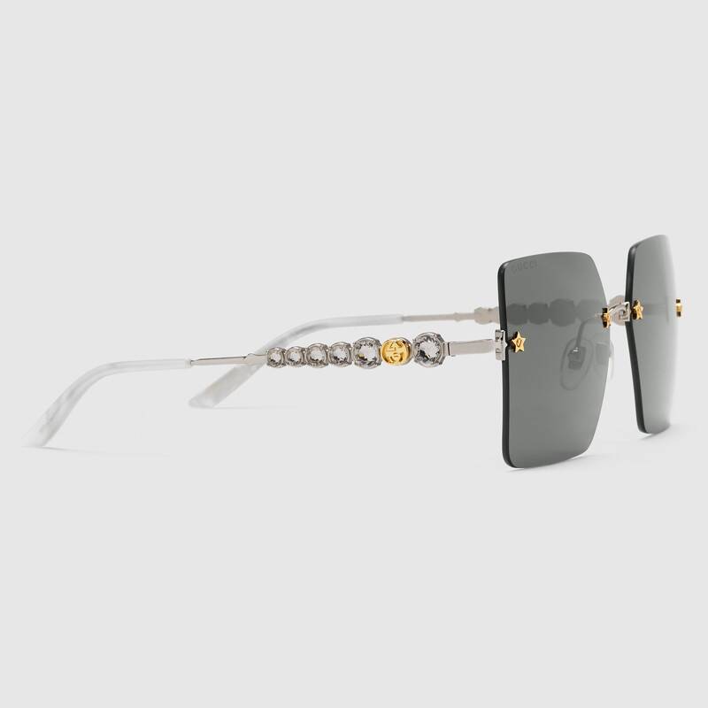 Gucci occhiali da sole donna senza montatura estate 2020