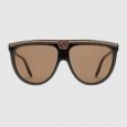 Occhiali da sole Aviator Gucci con cristalli