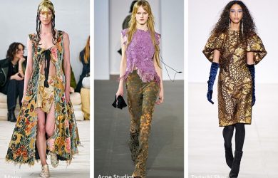 Stampe e Fantasie Moda Abbigliamento Donna Inverno 2020 2021