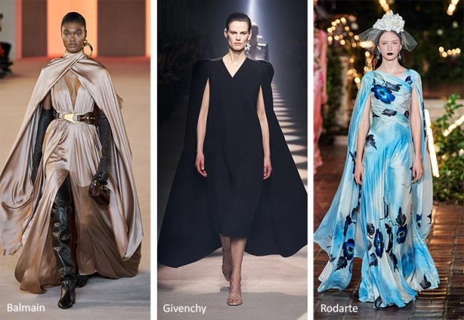 Abiti con mantella moda donna inverno 2020 2021 Abiti con mantella moda donna inverno 2020 2021