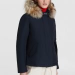 Arctic parka corto dark navy con pelliccia staccabile inverno 2021