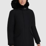 Beaker Parka Woolrich donna con pelliccia sintetica inverno 2021