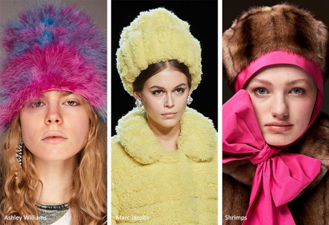 Berretti in pelliccia sintetica moda inverno 2020 2021 Berretti in pelliccia sintetica moda inverno 2020 2021