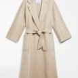 Cappotto Max Mara a vestaglia in cachemire inverno 2021 color beige modello Labbro