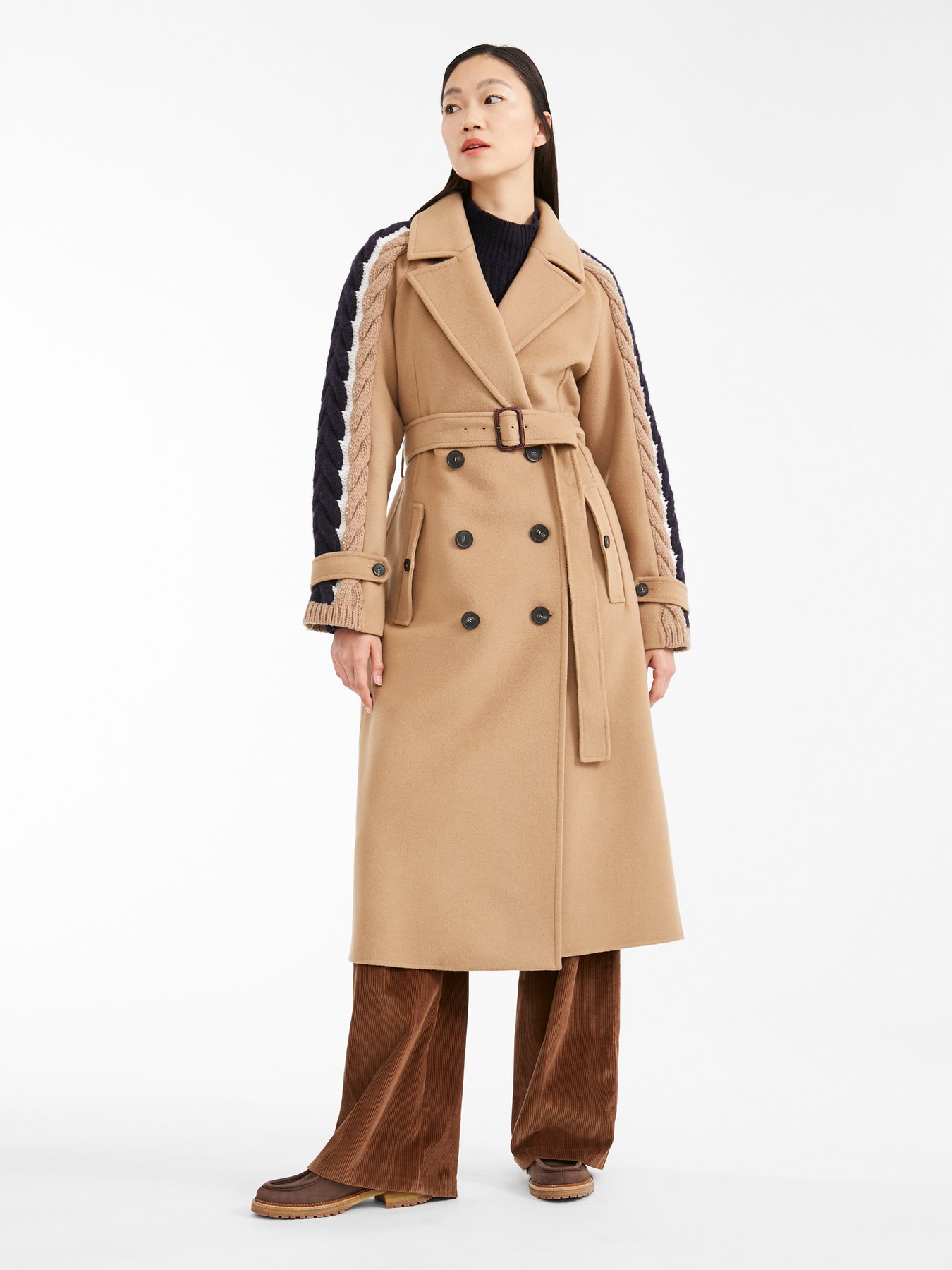 Cappotto in lana Max Mara modello Totem inverno 2020 2021 prezzo 659 euro