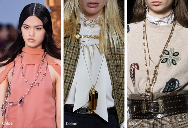 Collane lunghe moda gioielli inverno 2020 2021 Collane lunghe moda gioielli inverno 2020 2021