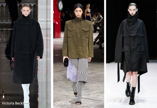 Giacche e Cappotti a collo alto moda inverno 2020 2021 Giacche e Cappotti a collo alto moda inverno 2020 2021