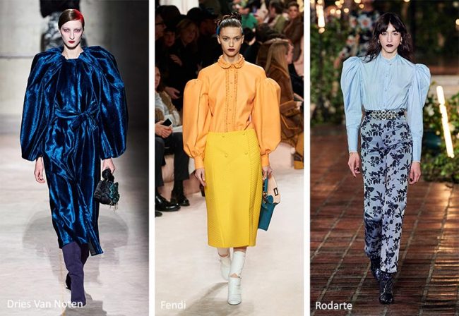 Maniche voluminose moda donna inverno 2020 2021 Maniche voluminose moda donna inverno 2020 2021