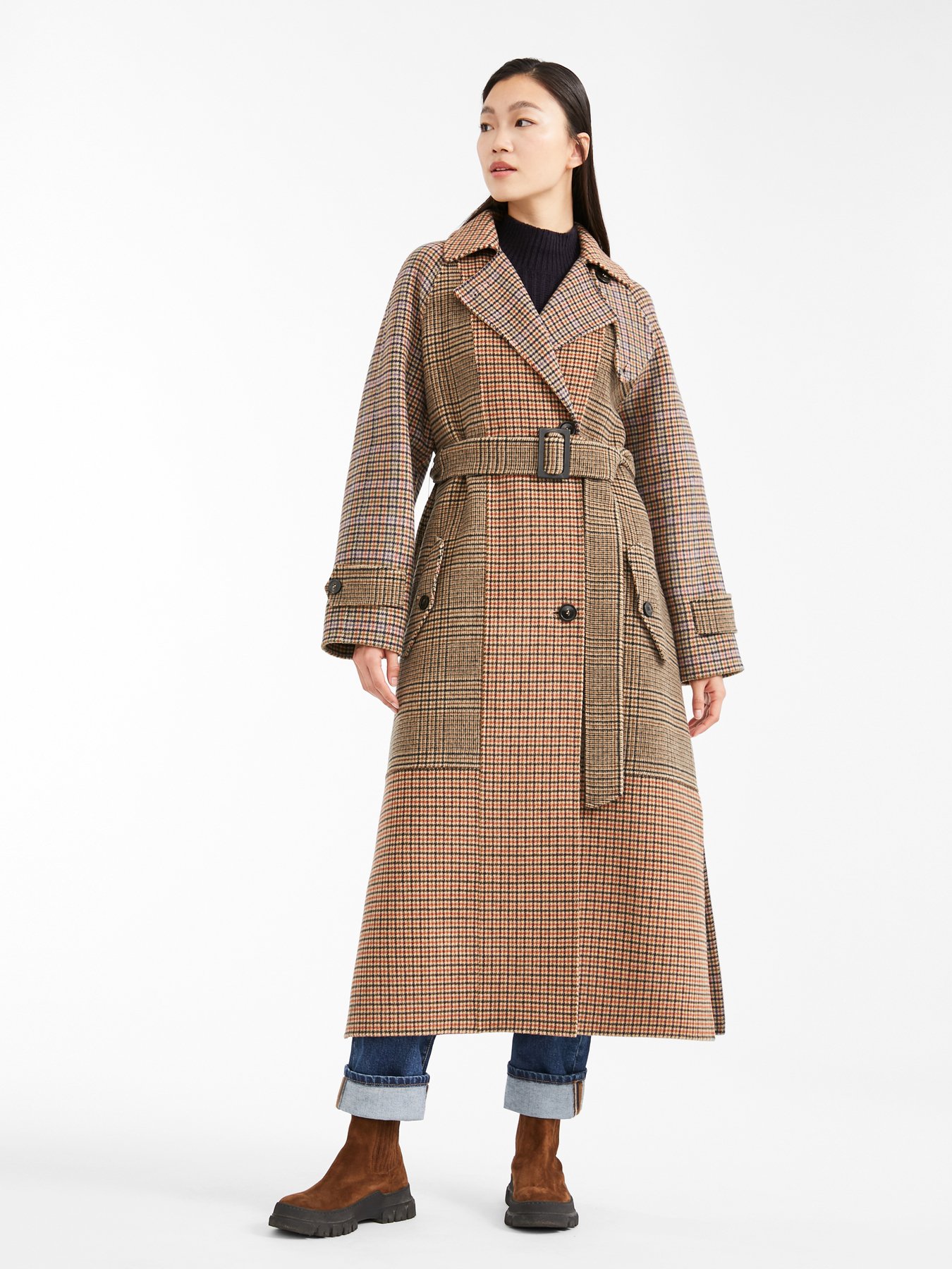 Nuovo cappotto MAX MARA a quadri inverno 2021 modello Foggia