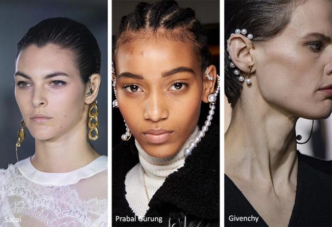 Orecchini ear cuff moda inverno 2020 2021 Orecchini ear cuff moda inverno 2020 2021