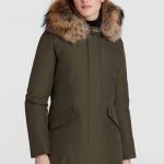 Woolrich Arctic Parka con pelliccia sul cappuccio colore dark green inverno 2020 2021