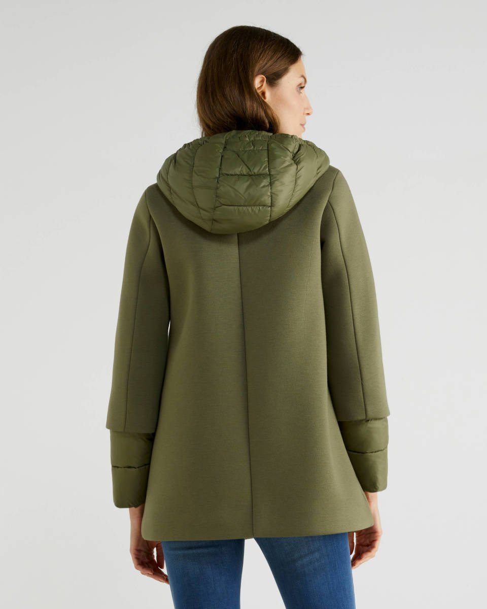 Benetton Cappottino moderno con imbottitura inverno 2020 2021 immagine retro