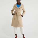 Benetton con cintura Benetton inverno 2020 2021