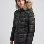 Blauer piumino camouflage sfiancato donna collezione inverno 2020 2021
