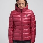 Blauer piumino corto donna inverno 2020 2021 rosso lampone