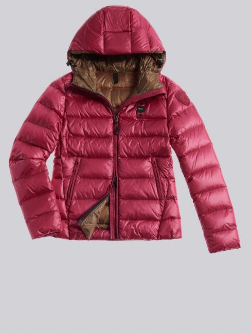 Blauer piumino donna inverno 2020 2021 rosso lampone Blauer piumino donna inverno 2020 2021 rosso lampone