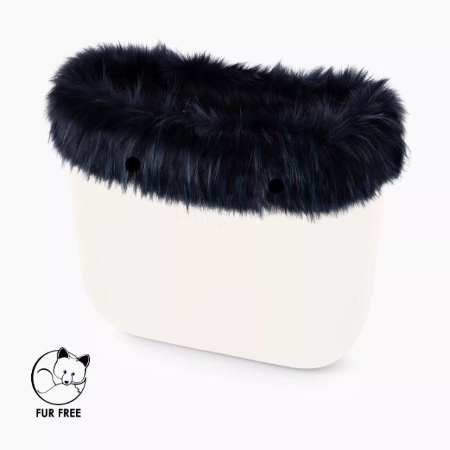 Bordo O Bag in ecopelliccia Murmasky blu inverno 2020 2021 Bordo O Bag in ecopelliccia Murmasky blu inverno 2020 2021