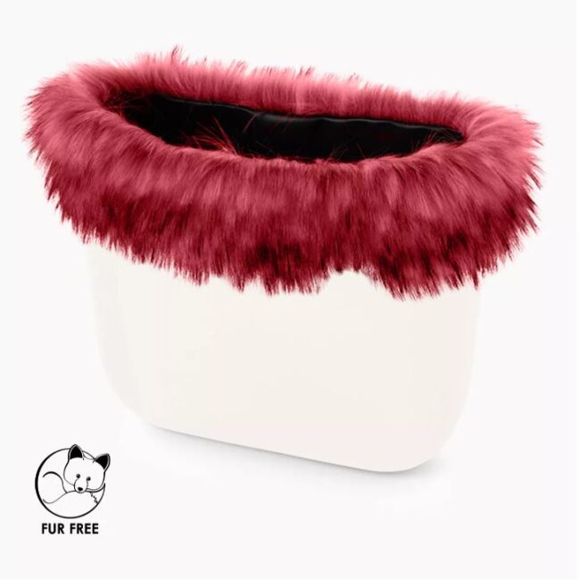 Bordo O Bag in ecopelliccia Murmasky bordeaux inverno 2020 2021 Bordo O Bag in ecopelliccia Murmasky bordeaux inverno 2020 2021