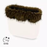 Bordo O Bag in ecopelliccia Murmasky militare inverno 2020 2021