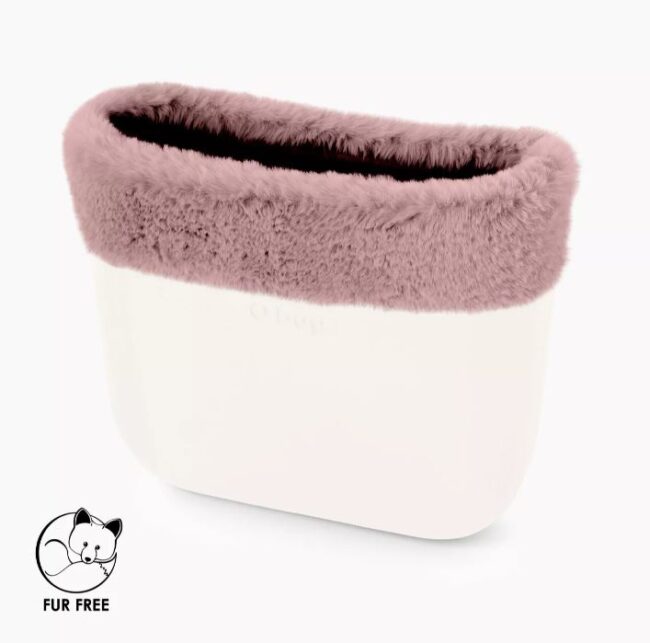 Bordo in ecopelliccia lapin rex rosa smoke collezione inverno 2020 2021 Bordo in ecopelliccia lapin rex rosa smoke collezione inverno 2020 2021