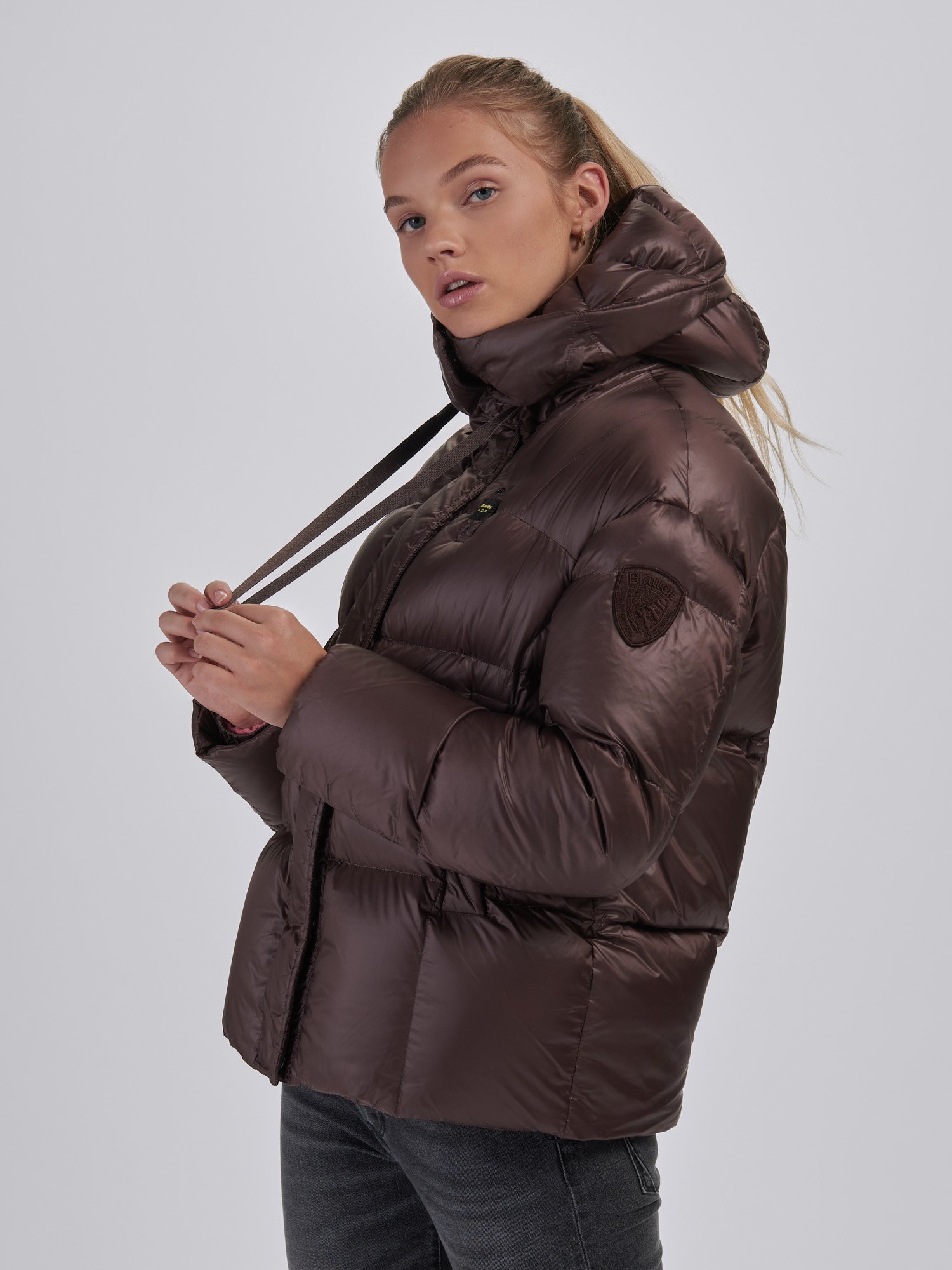 Caldo piumino Blauer donna inverno 2020 2021 modello Sarah colore marron glace