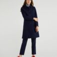 Cappotto Blu Benetton inverno 2020 2021