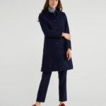 Cappotto Blu Benetton inverno 2020 2021
