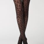 Collant Calzedonia fantasia animalier inverno 2020 2021